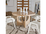 Nomad - Callon Round Dining Table - Light Brown