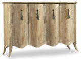 Melange - Draped Credenza - Light Brown