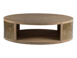 Simpatico - Simpatico Oval Cocktail Table - Light Brown