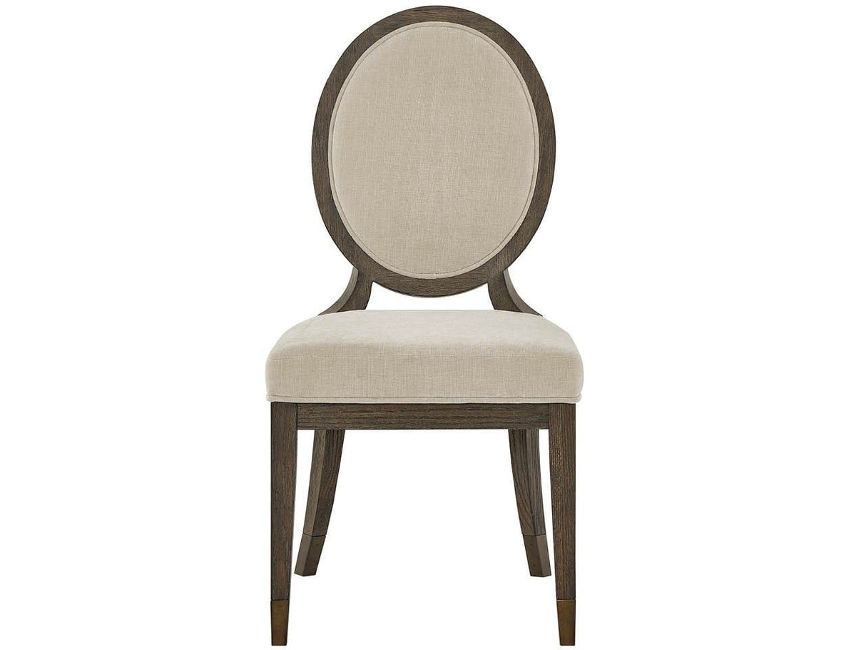 Montclair - Oval Side Chair - Cocoa