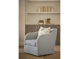 Camille - Swivel Chair - Light Blue