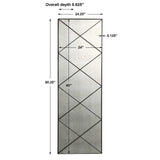Emporia - Antiqued Mirror - Black