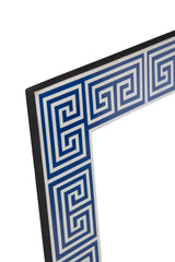 Cesar - Wall Mirror - Blue