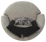 Megginson - Storm - Oversized Round Swivel Chair