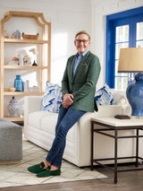 Newport - Beachcomber Raffia Etagere - Light Brown