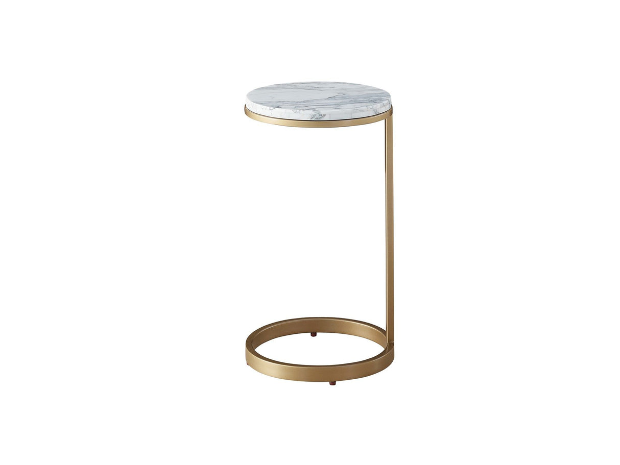 Tranquility - Miranda Kerr Home - Side Table - Pearl Silver