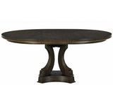 Fenwick - Round Dining Table - Dark Brown
