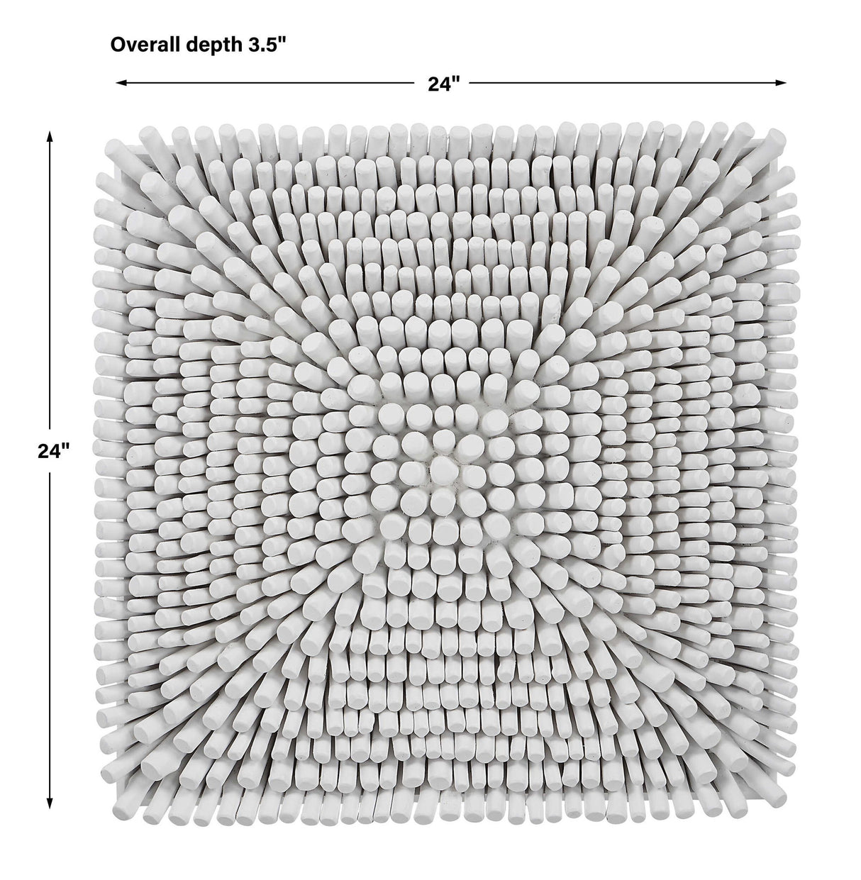 Portside - Wood Wall Panel - White