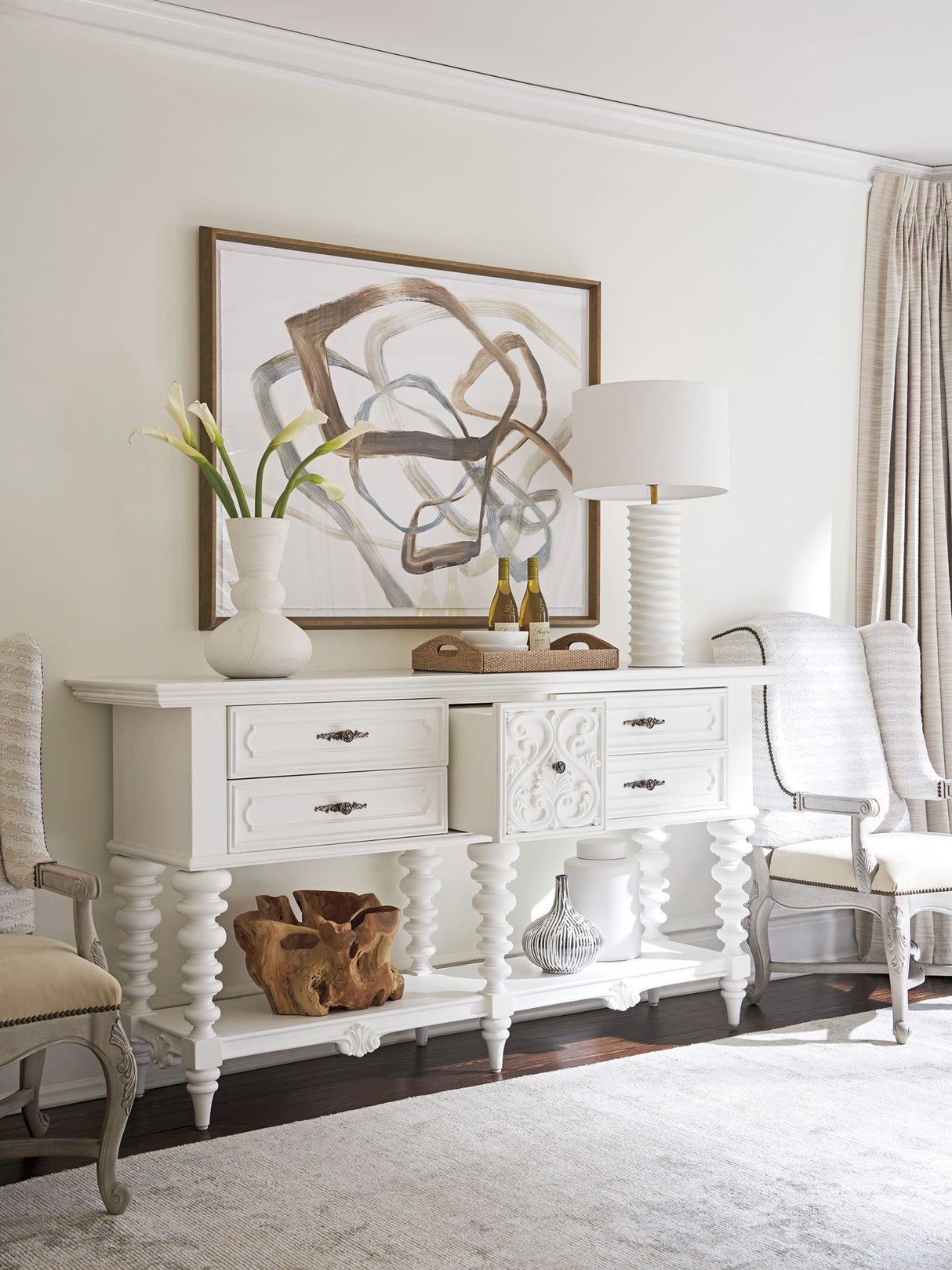 Villa Blanca - Realto Sideboard - White
