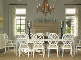 Ivory Key - Mill Creek Arm Chair - White / Beige