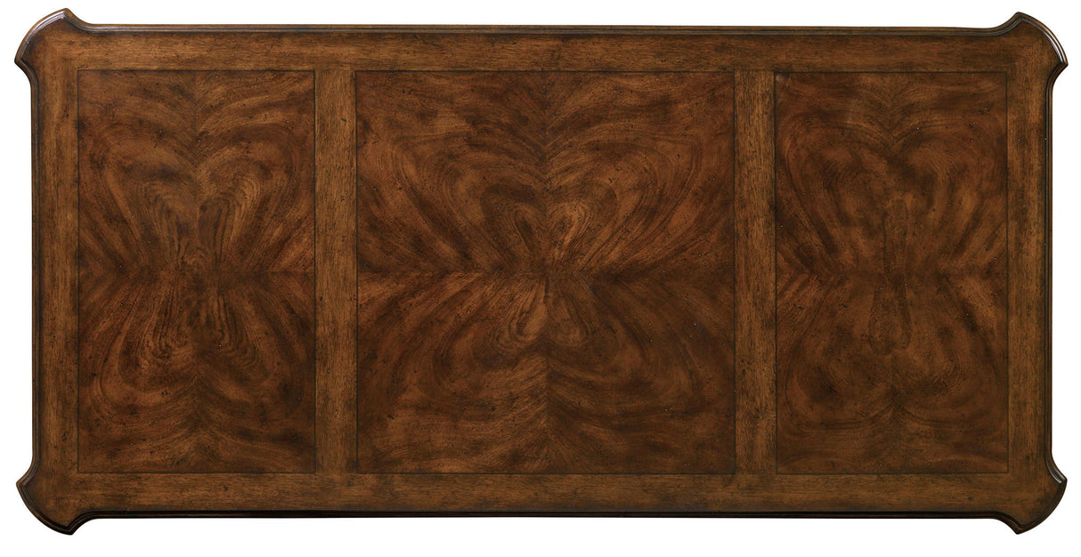 Leesburg - Executive Desk - Dark Brown