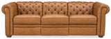 MS - Glover Power Reclining Sofa With Power Headrest - Brown
