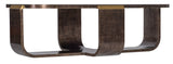 Melange - Edmun Rectangle Cocktail Table - Dark Brown