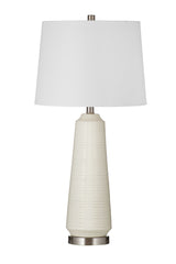 Combs - Table Lamp - Cream