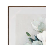 Floral Harmony III Framed Canvas - Pink