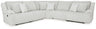 Top Tier - 5 Piece Reclining Sectional