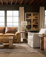 Melange - Mulholland Display Cabinet - Dark Brown