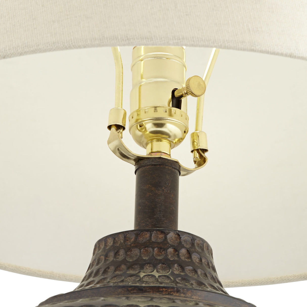 Alese - Table Lamp - 25" - Brown
