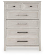 Darbonton - Six Drawer Chest - Dove White