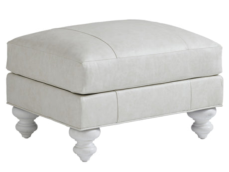 Ocean Breeze - Gilmore Ottoman