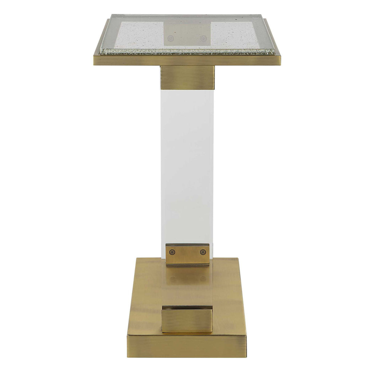 Muse - Seeded Glass Accent Table