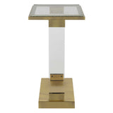 Muse - Seeded Glass Accent Table