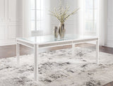 Chalanna - White - Rectangular Dining Room Extension Table