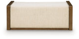 Marxmore - Upholstered Ottoman With Storage - Brown