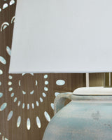 Shawburg - Terracotta Table Lamp - Antique Green