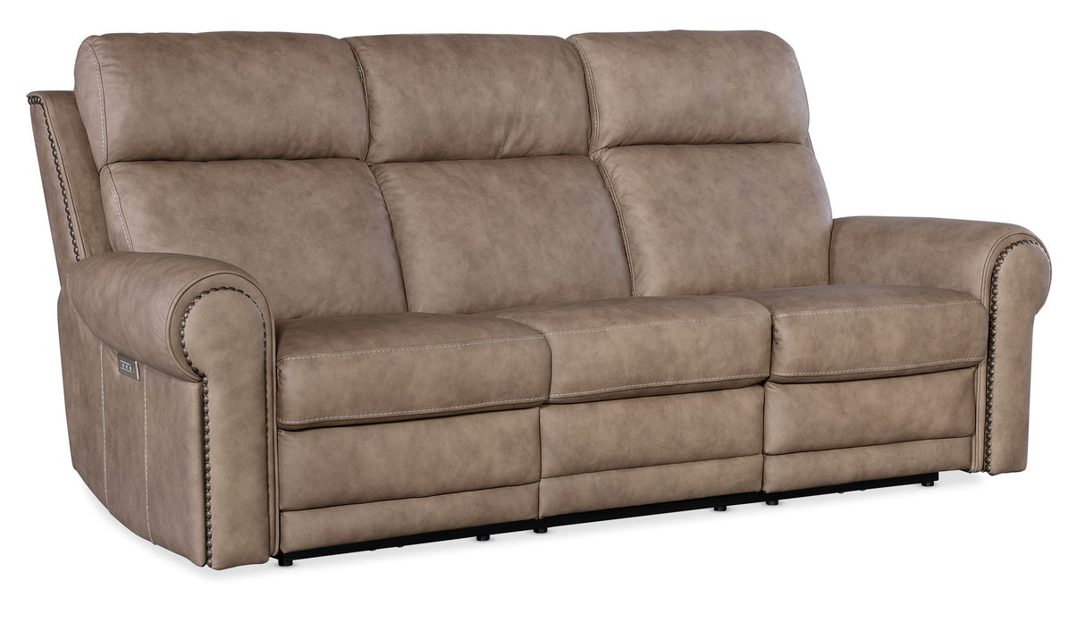 SS - Duncan Power Sofa With Power Headrest & Lumbar