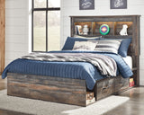 Drystan - Bookcase Bed With Storage Set