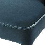 Brie - Armless Chair, Set Of 2 - Blue