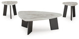 Lilyberg - Occasional Table Set (Set of 3) - Gray / Black