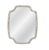 Wishing Stone - Wall Mirror - Antique Silver
