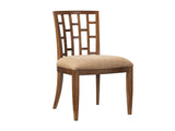 Ocean Club - Lanai Side Chair - Dark Brown / Light Brown