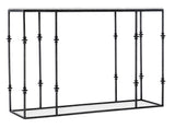 Commerce And Market - Small Stone And Metal Console