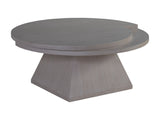 Solimar - Solimar Round Cocktail Table - Beige / Gray