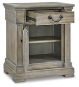 Moreshire - Bisque - One Drawer Night Stand