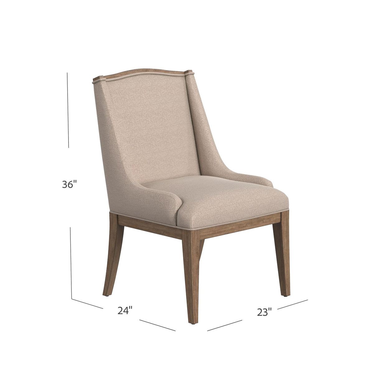 Buxton - Parsons Dining Chair (Set of 2) - Brown