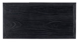 Linville Falls - Shou Sugi Ban 2-Drawer Nightstand - Black