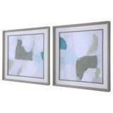 Mist Shapes - Framed Prints (Set of 2)
