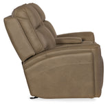 MS - Riverton Power Gliding Console Loveseat With Power Headrest And Lumbar