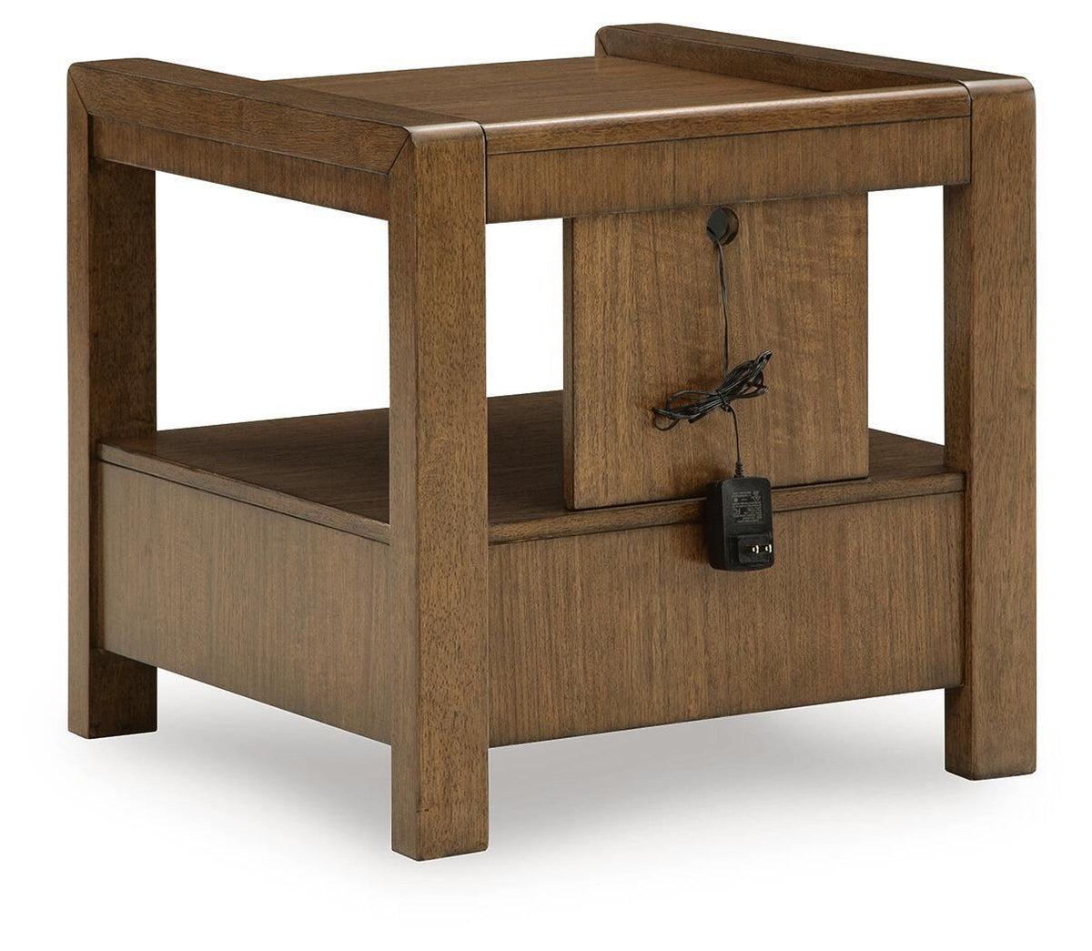 Marxmore - Square End Table - Brown