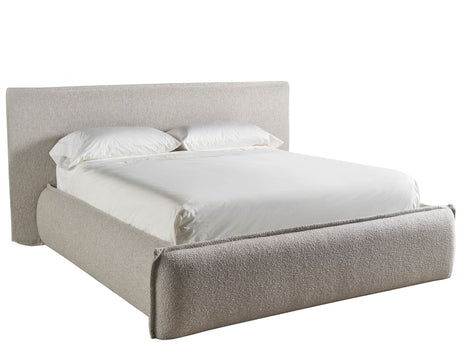 New Modern - Lux King Upholstered Bed - Gray