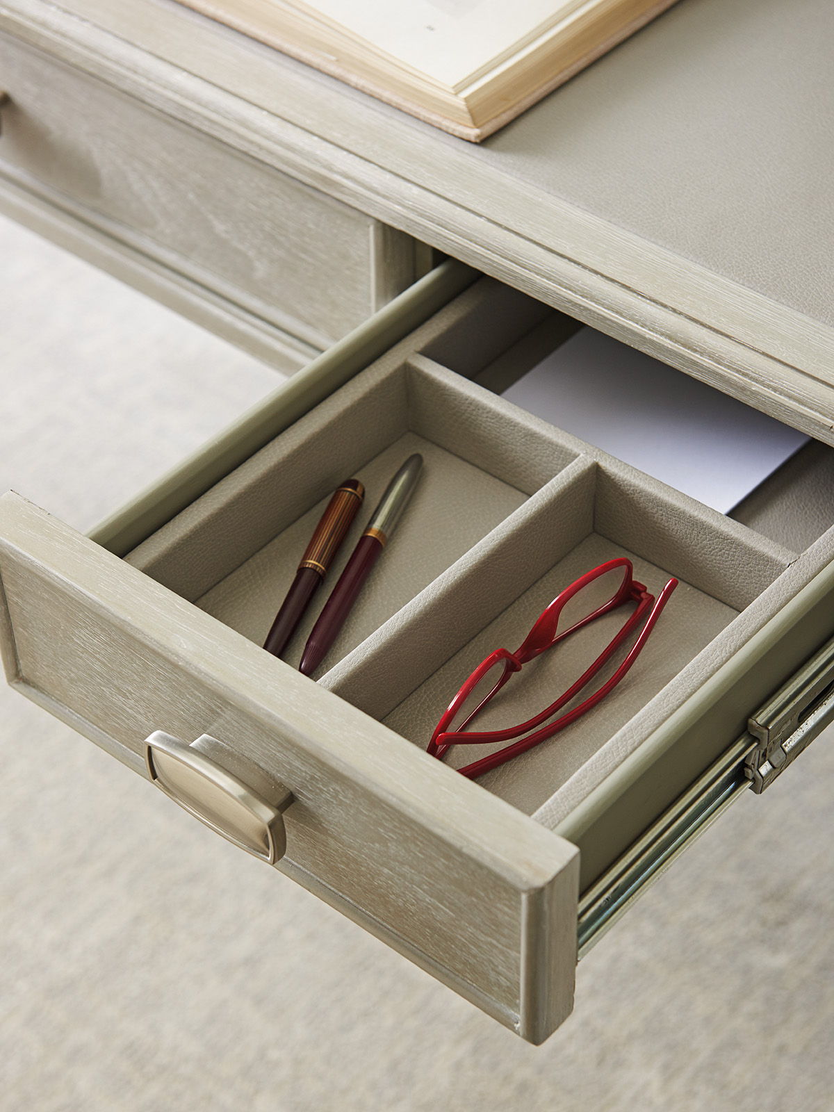 Greystone - Chloe Writing Desk - Beige