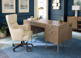 Sonnet - Sonnet Executive Desk - Dark Gray