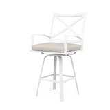 Bristol - Swivel Barstool, With Self Welt