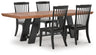Greddinton - Extension Dining Table Set