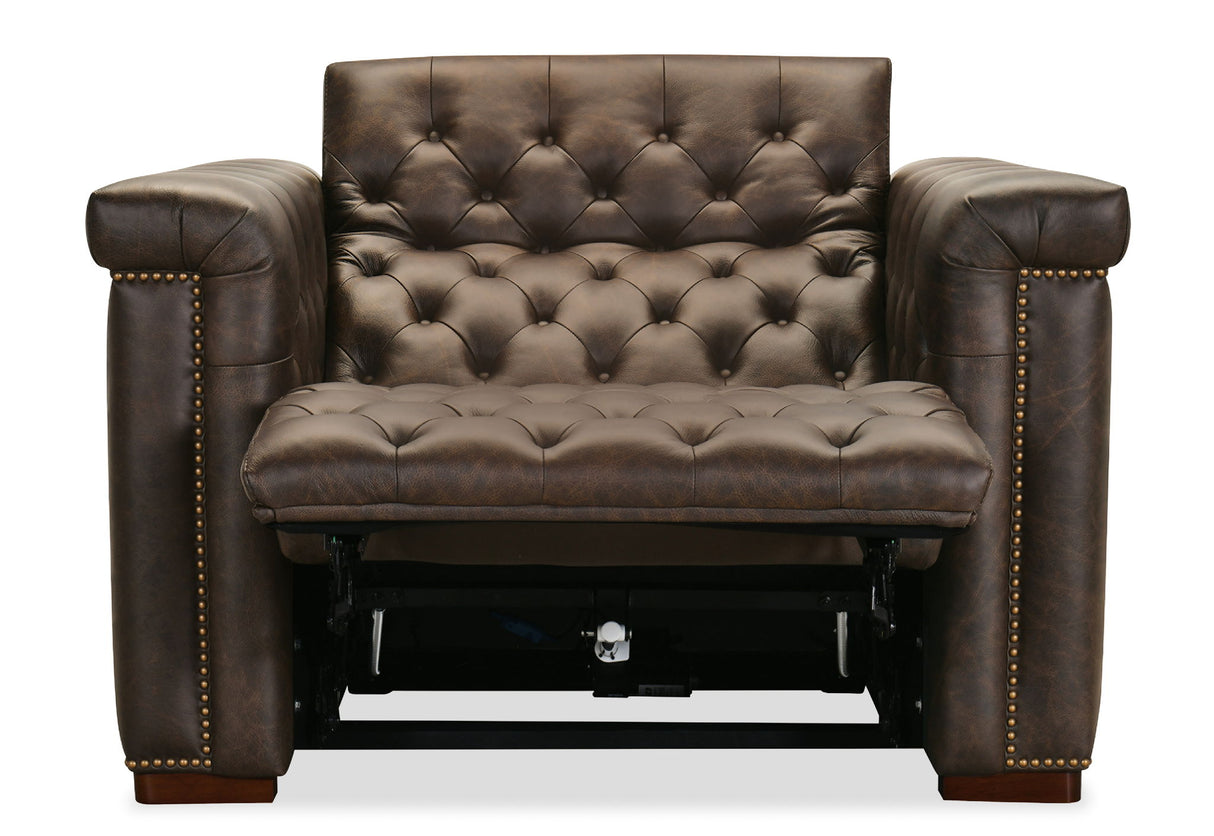 SS - Savion Deux Power Recliner With Power Headrest