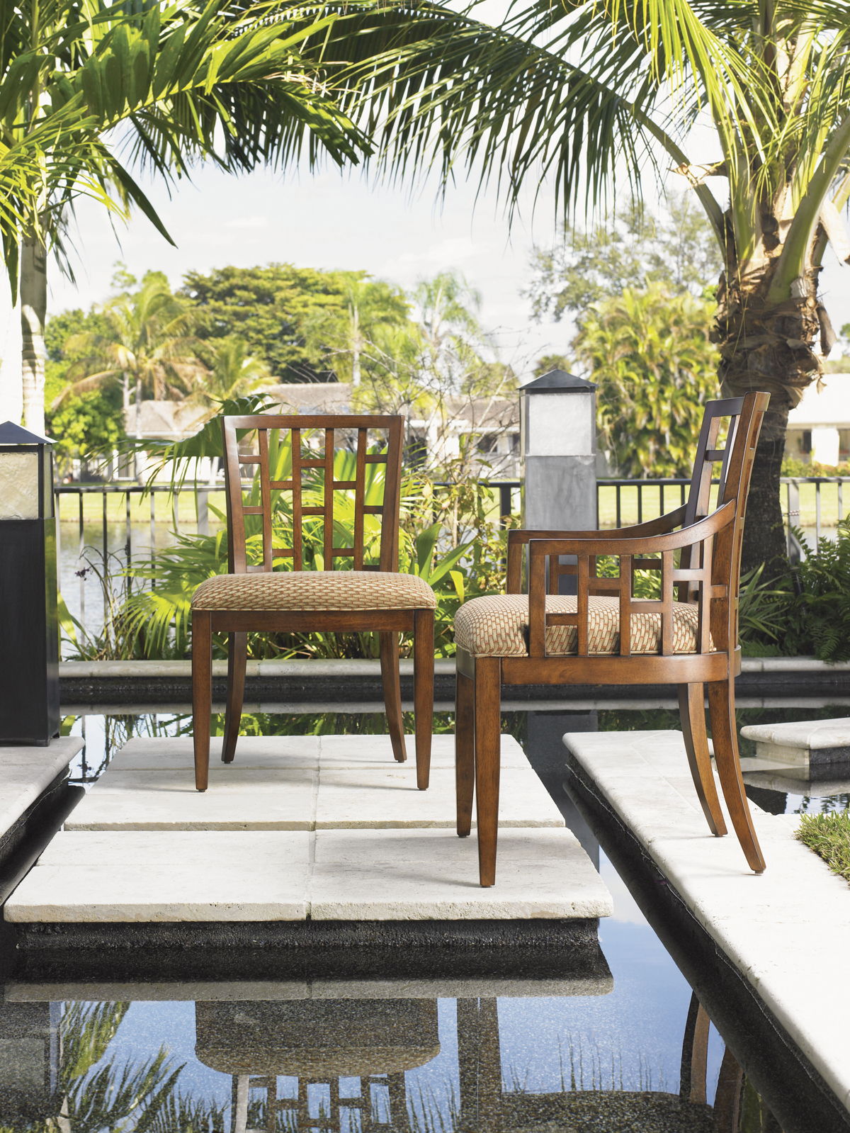 Ocean Club - Lanai Side Chair - Dark Brown